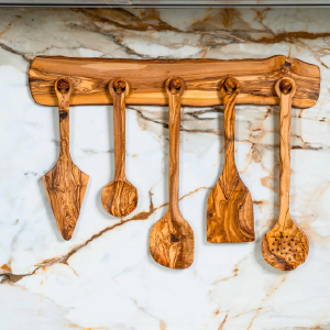Cuillère en bois d'olivier
