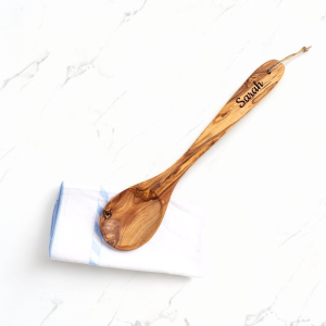 Cuillère gravée avec message