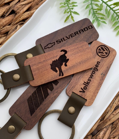 Projet cadeau d'affaires en bois d'olivier