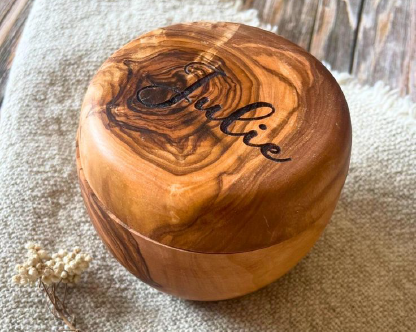 Produits personnalisables en bois d'olivier