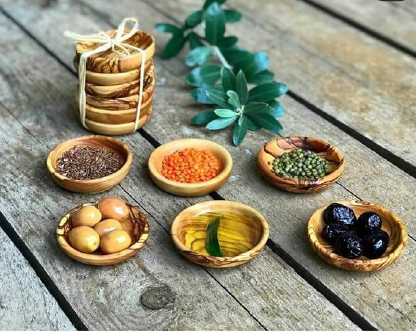 Ustensiles de cuisine en bois d'olivier